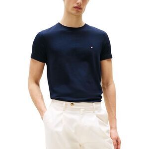 Tommy Hilfiger Jeans Blue Cotton Men's T-Shirt